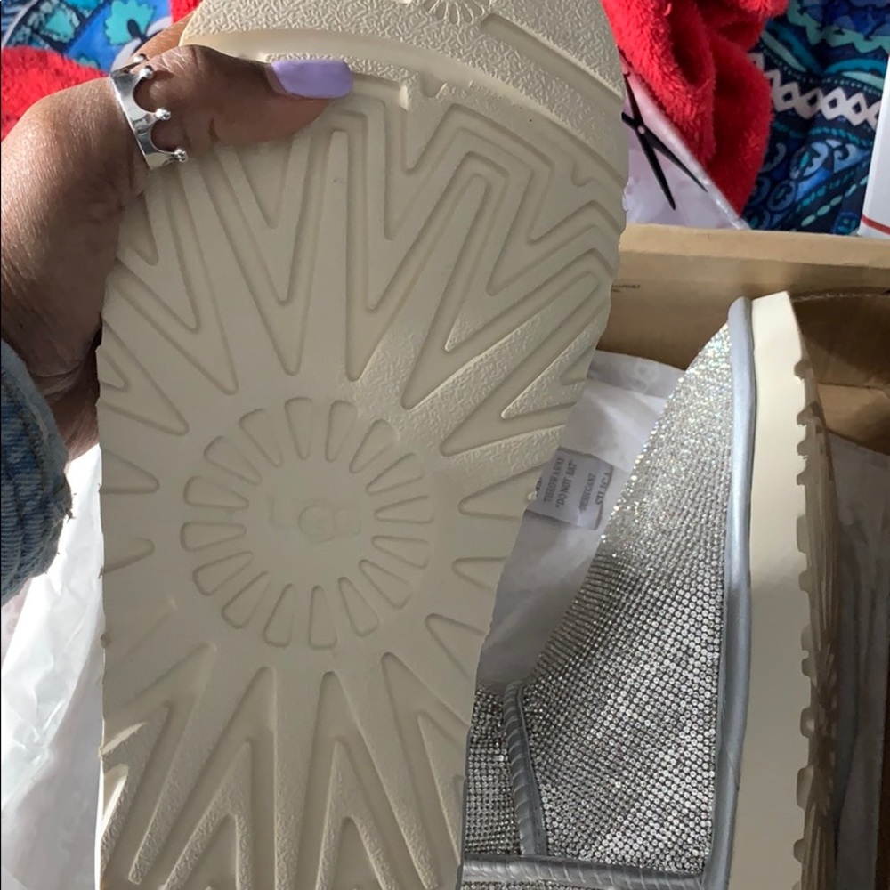Silver Bling Uggs - Picture 6 of 6